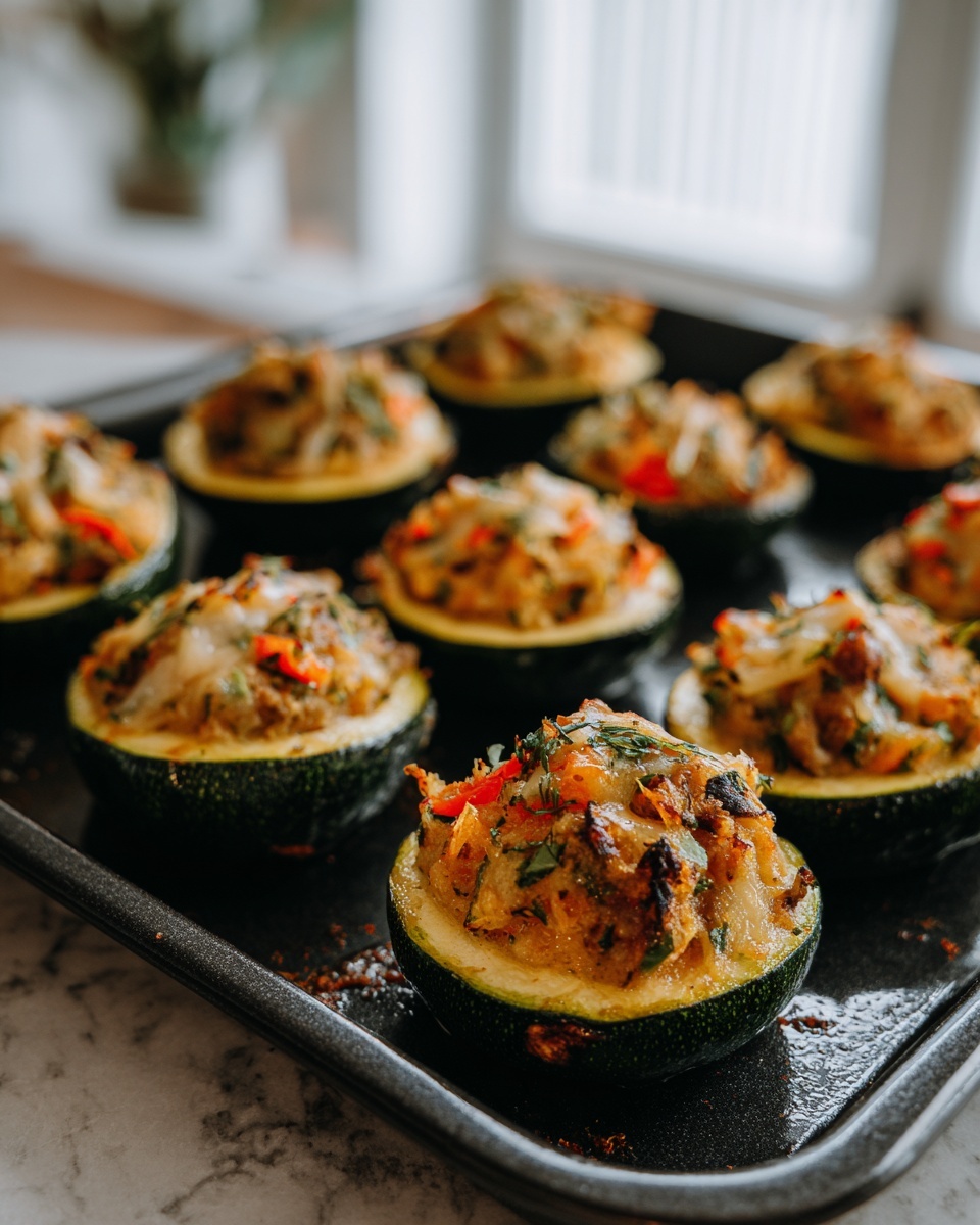Stuffed Zucchini Boats Recipe - Recipe Image