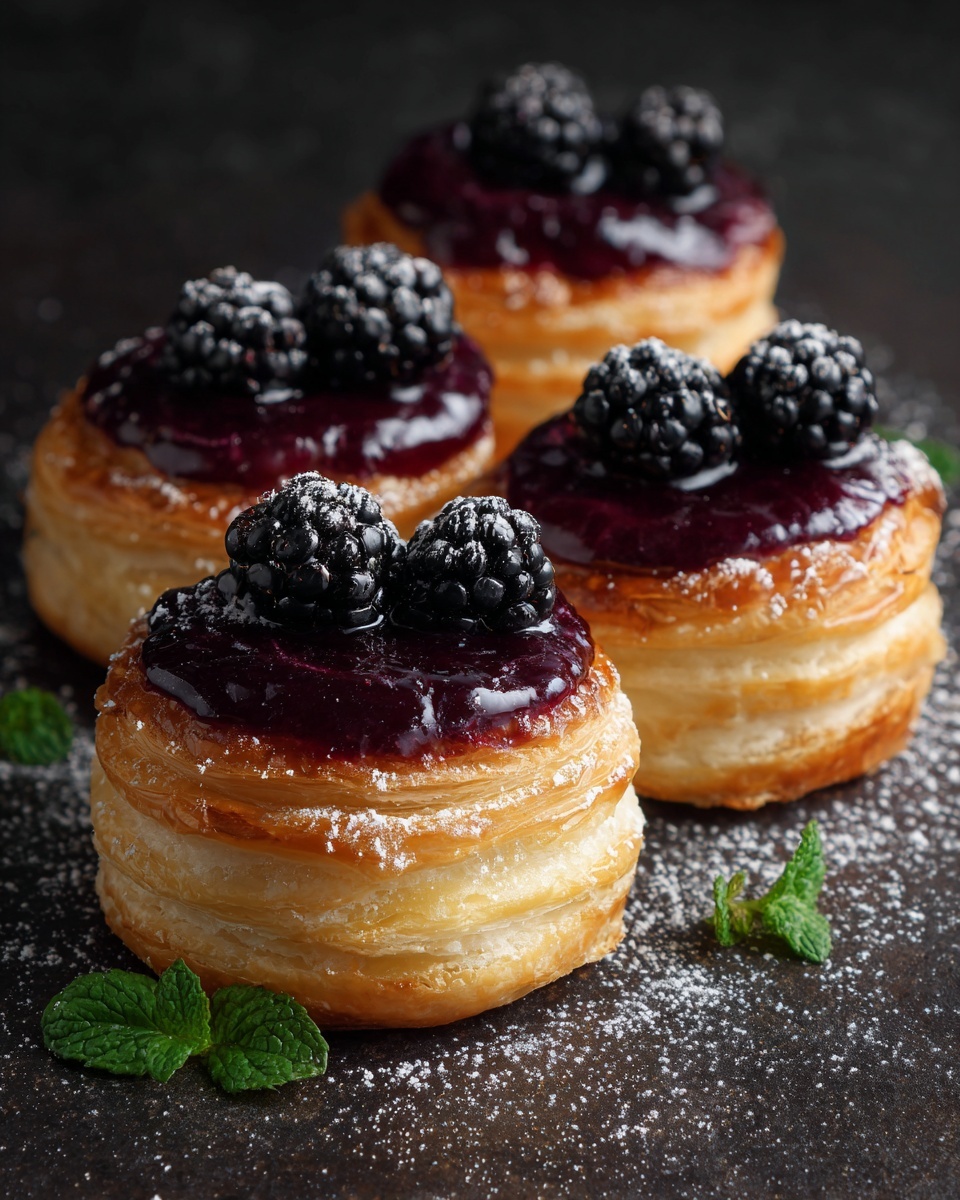Blackberry Cream Cheese Danish Recipe - Recipe Image