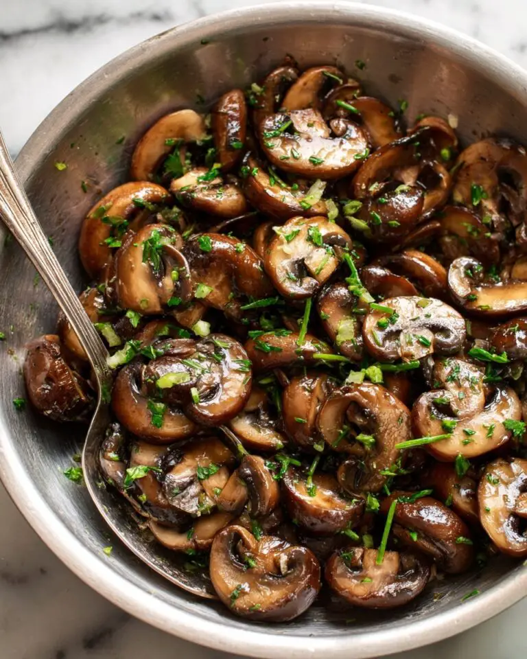 Sautéed Mushrooms: Quick and Flavorful Side Dish Recipe