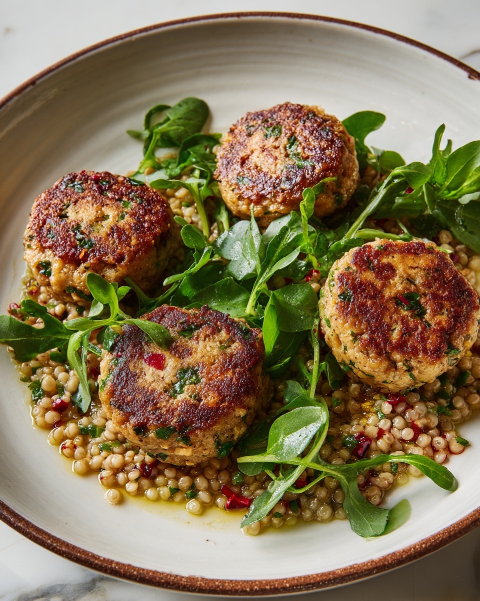 Herby Greek Chicken Meatballs Recipe - Recipe Image