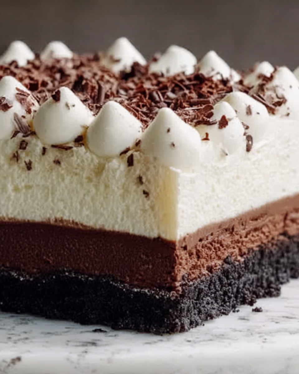 Peppermint Pattie Pie Recipe - Recipe Image