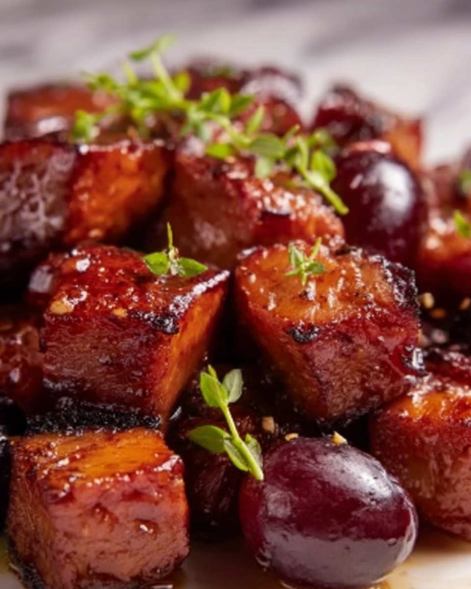 Sweet and Spicy Baked Hot Dog Burnt Ends Recipe - Recipe Image