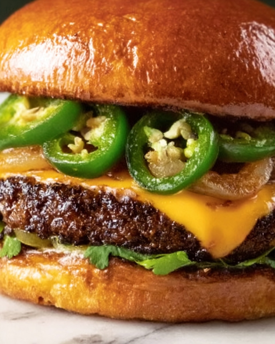 Jalapeño-Onion Smash Burgers Recipe - Recipe Image