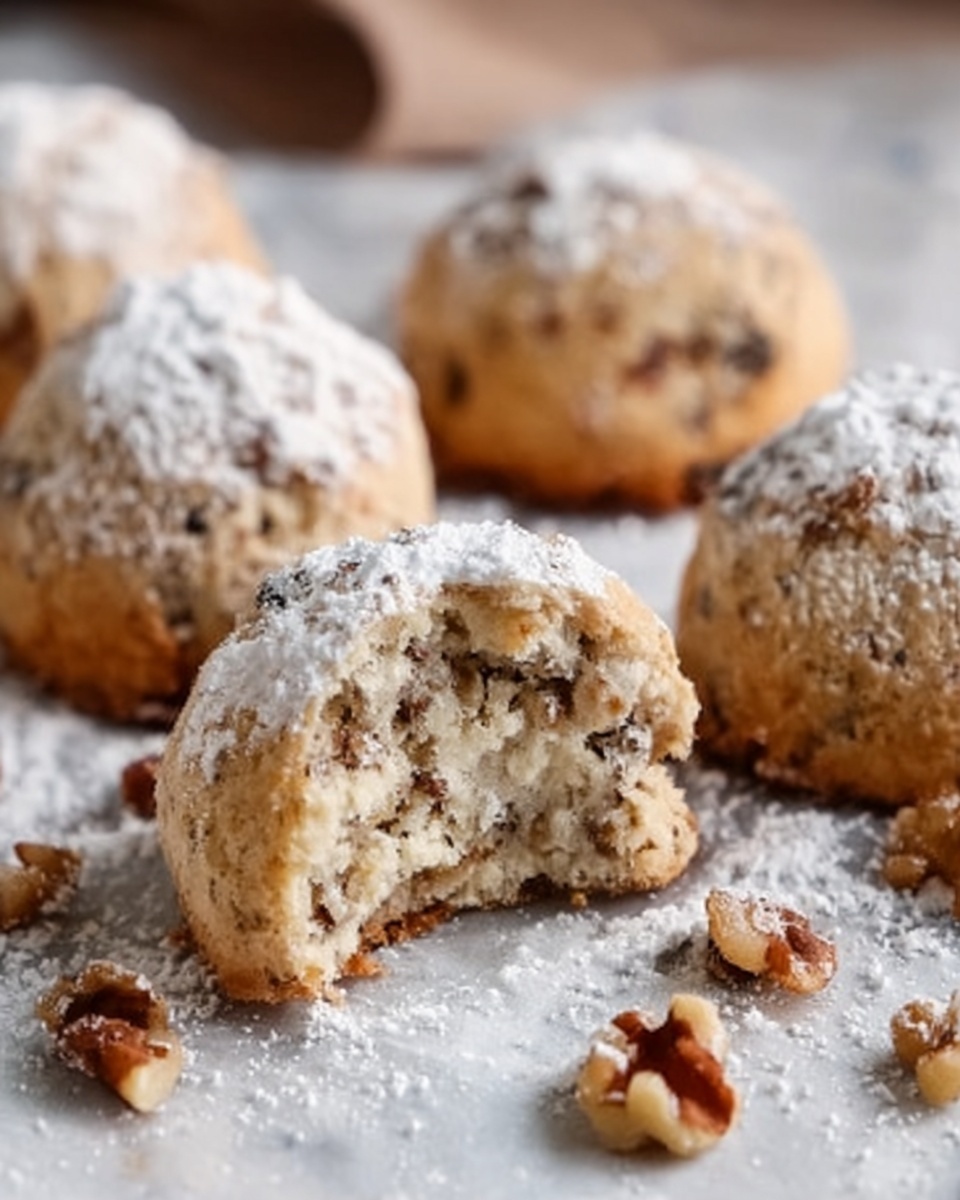 Melt-In-Your-Mouth Pecan Snowball Cookies Recipe - Recipe Image