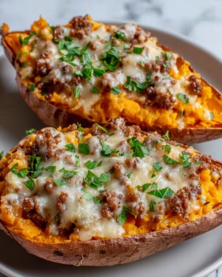 Twice Baked Sweet Potatoes with Broccoli, Cheddar, and Hemp Seeds Recipe