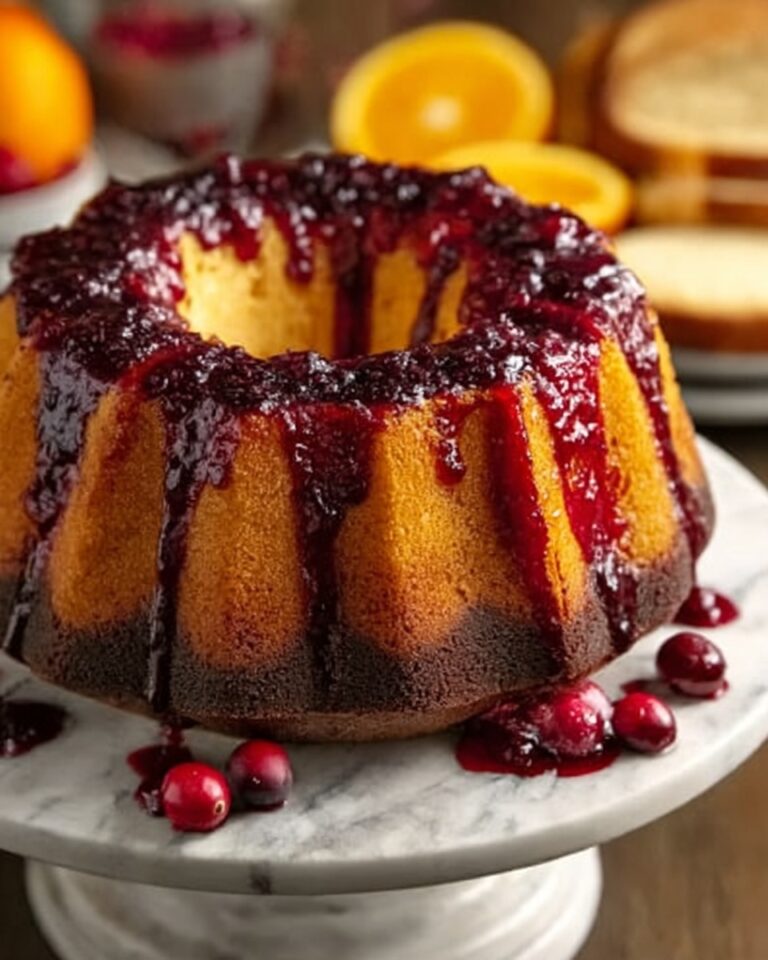 Cranberry Orange Bundt Cake Recipe