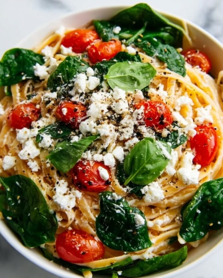Oven-Roasted Cherry Tomato and Feta Pasta Recipe
