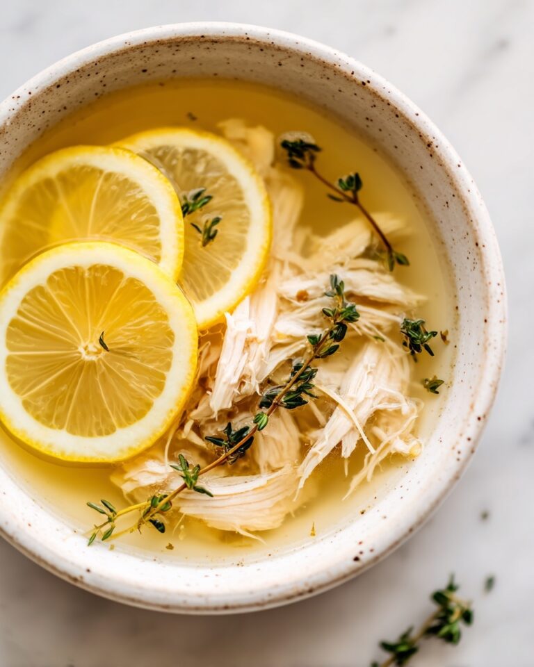 Mediterranean Lemon Chicken Soup Recipe
