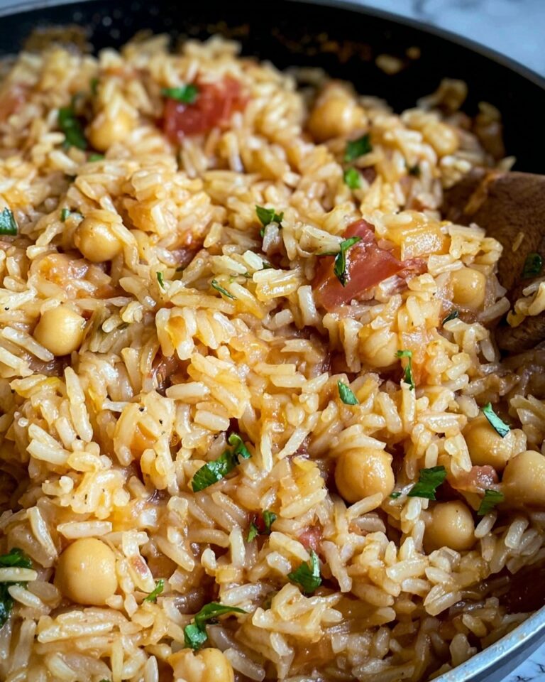 One Pot Chickpea Orzo Recipe