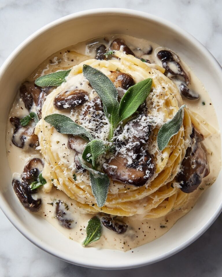 Creamy Mushroom Pasta Recipe