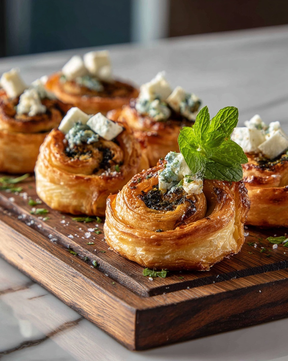 Feta, Spinach, and Pesto Brioche Loaf Recipe - Recipe Image