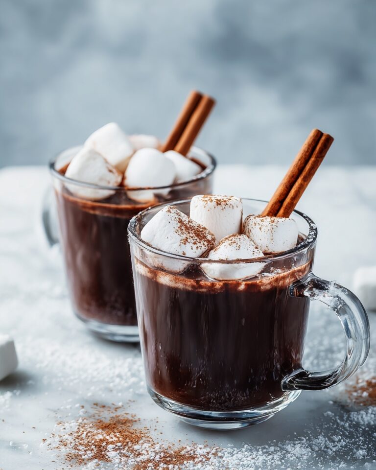 Dark Chocolate Hot Cocoa Recipe
