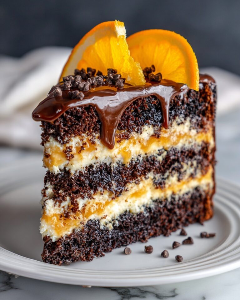 Chocolate Orange Layer Cake Recipe