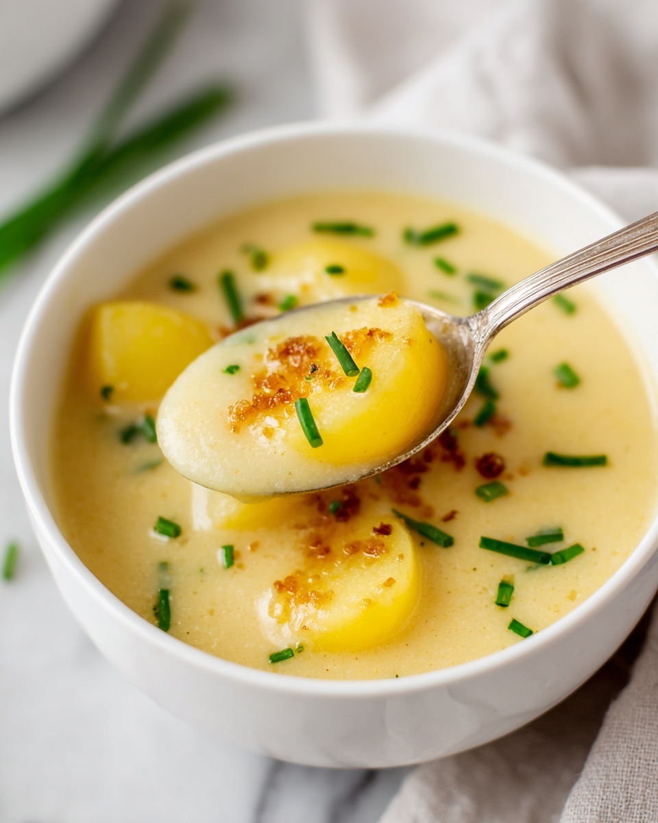 Creamy Potato Soup Recipe - Recipe Image