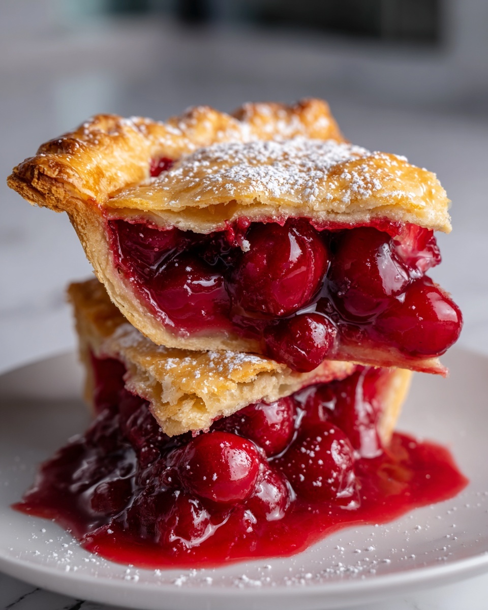 Cherry Pie Bites Recipe - Recipe Image