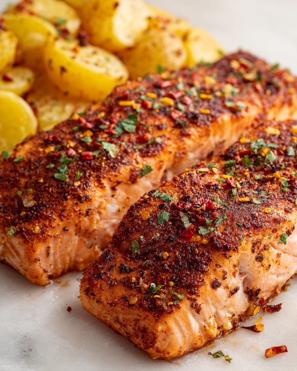 Sweet Sumac Salmon Recipe - Recipe Image