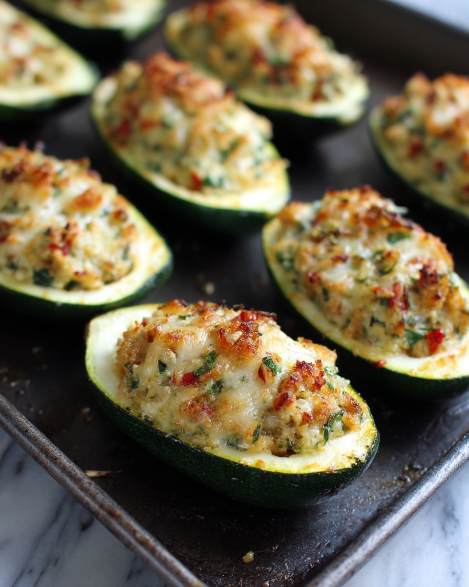 Stuffed Zucchini Boats Recipe - Recipe Image
