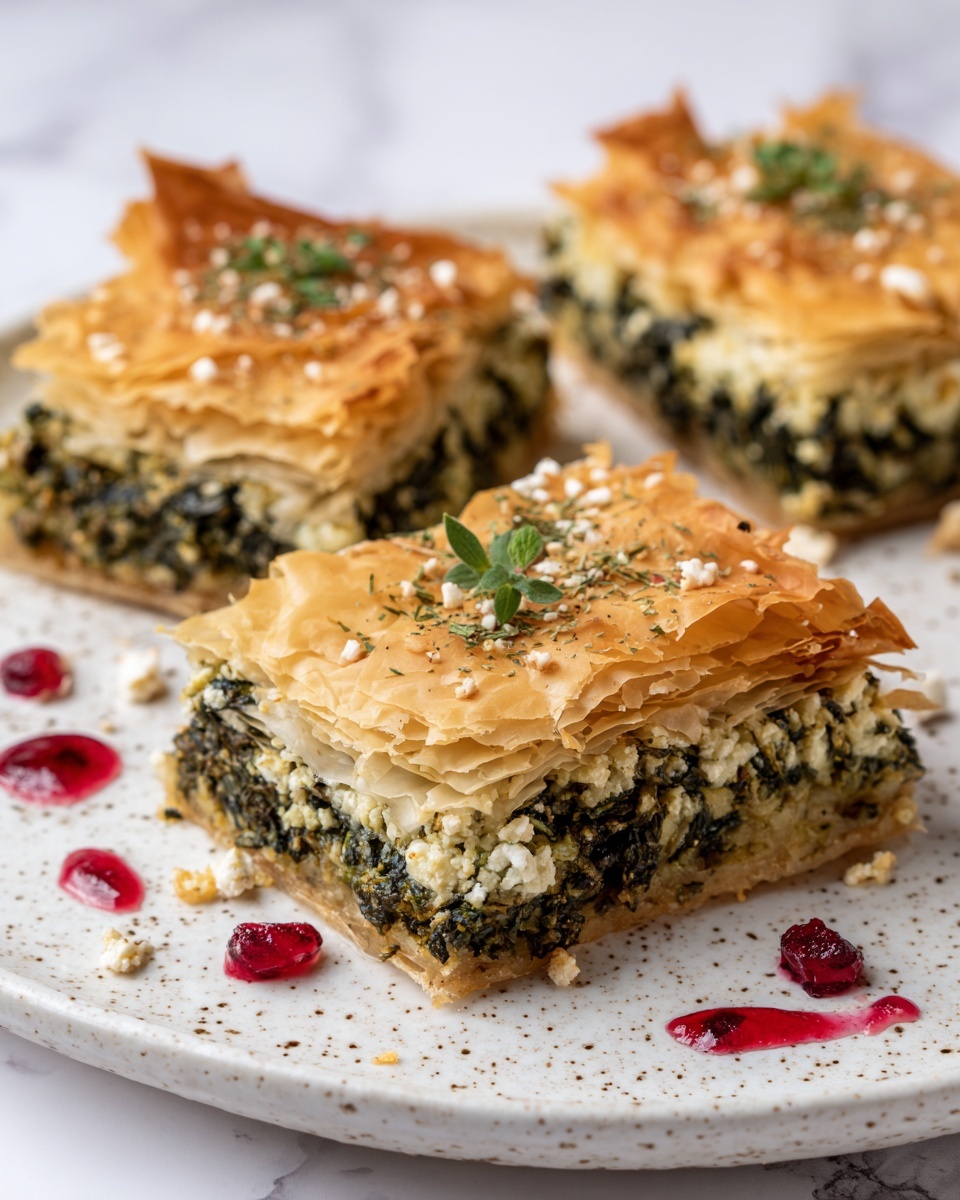 Easy Gluten Free Spanakopita Parcels Recipe - Recipe Image