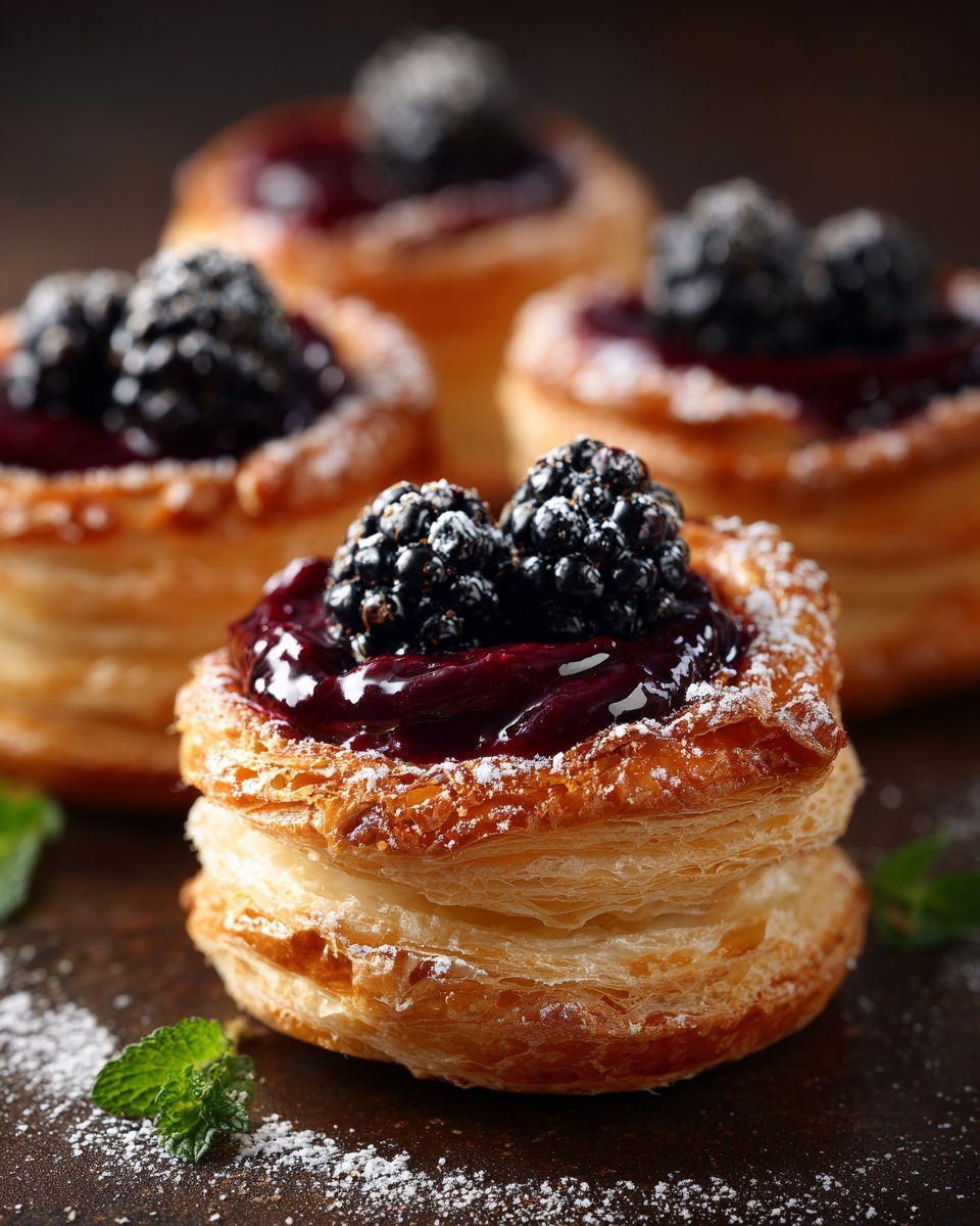 Blackberry Cream Cheese Danish Recipe - Recipe Image