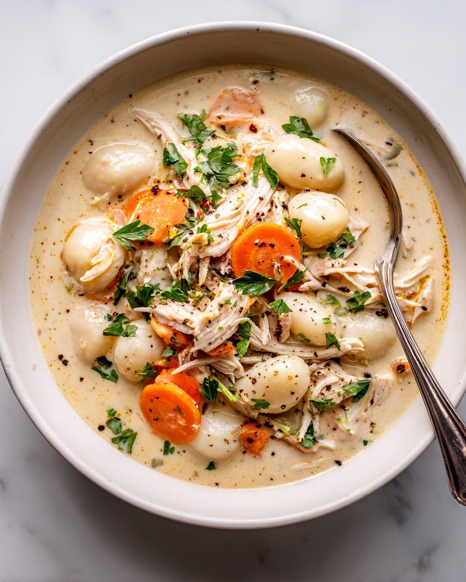 Anti-Inflammatory Cauliflower Chicken Soup Recipe - Recipe Image