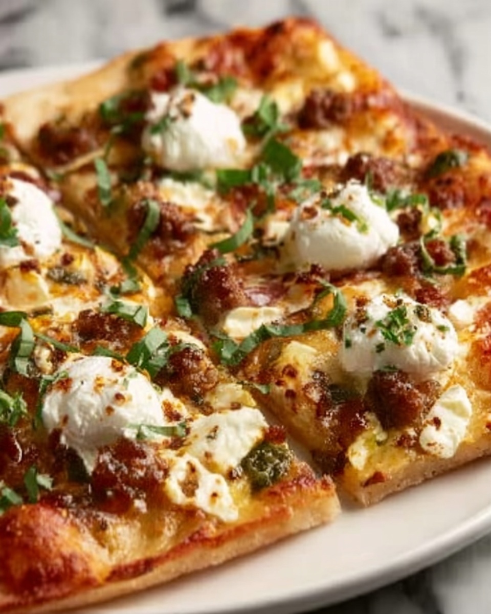 Lasagna Flatbread Recipe - Recipe Image