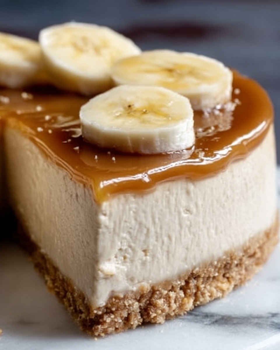 Banana Greek Yogurt Cheesecake Recipe - Recipe Image