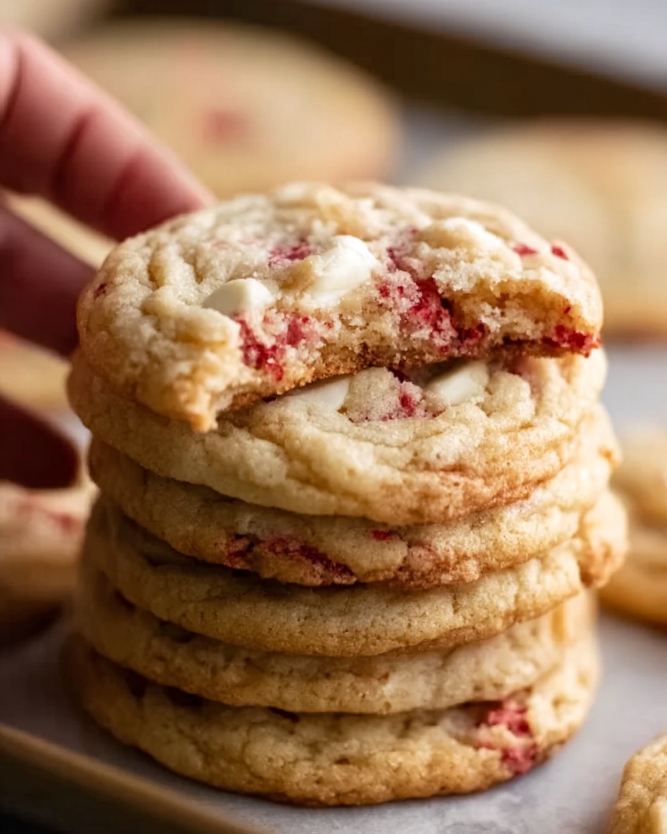 Strawberry Cheesecake Cookies Recipe - Recipe Image