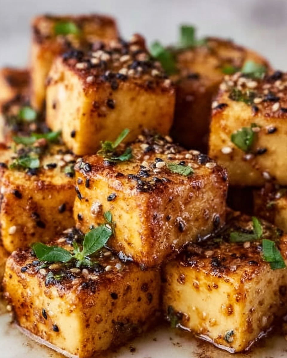 Baked Lemon Pepper Tofu Recipe - Recipe Image