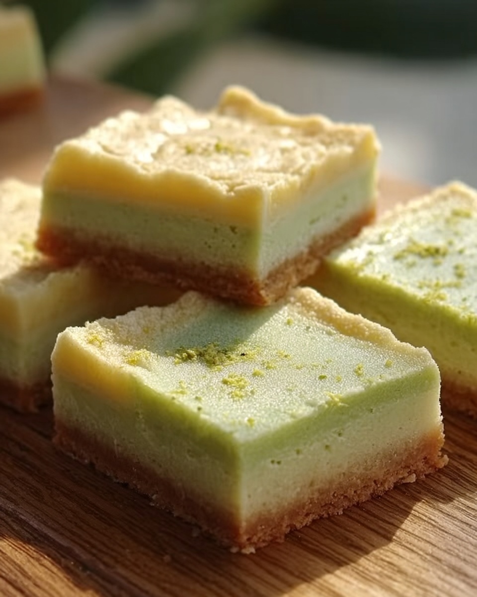 Buttery Pistachio Sugar Cookie Bars Recipe - Recipe Image