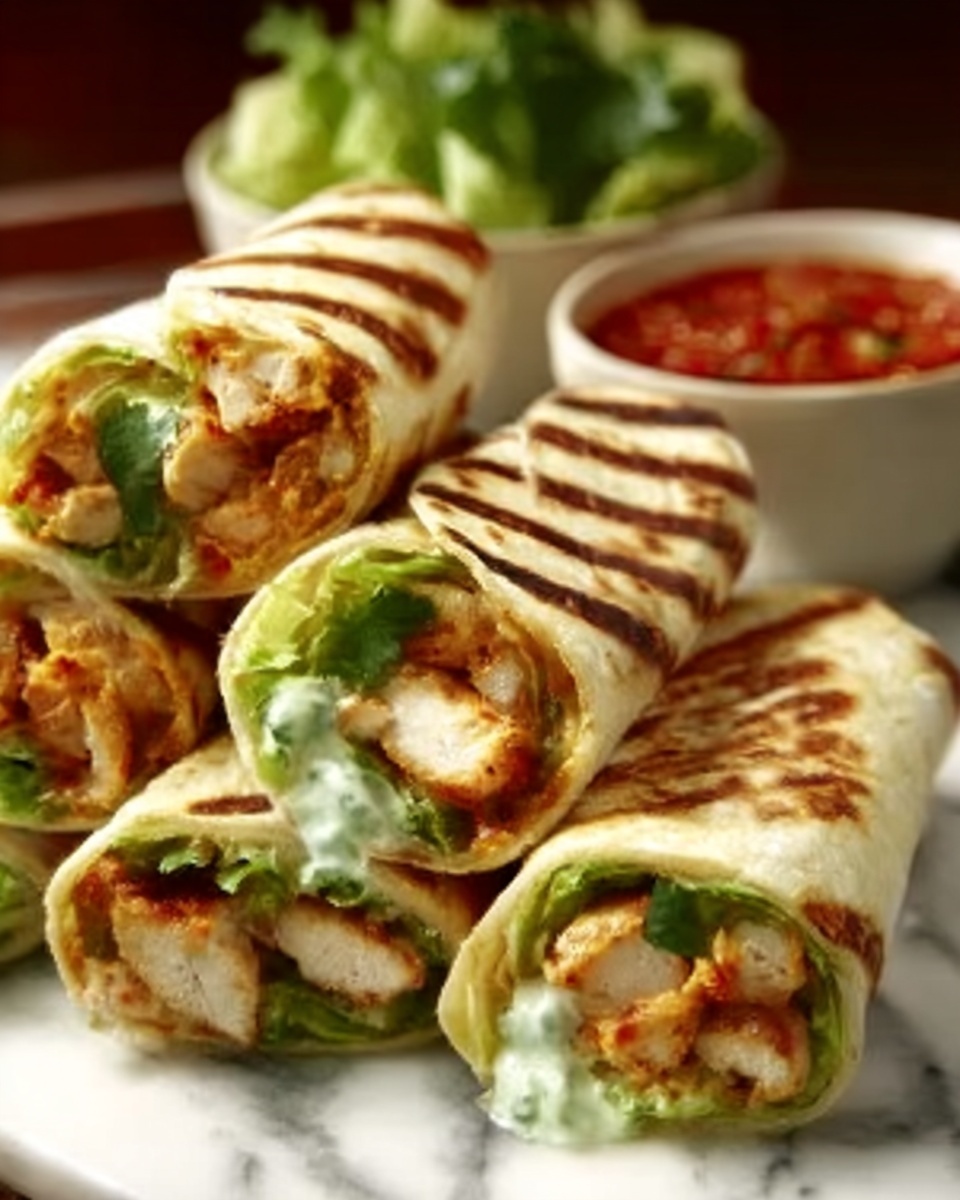 Avocado Chicken Wraps Recipe - Recipe Image