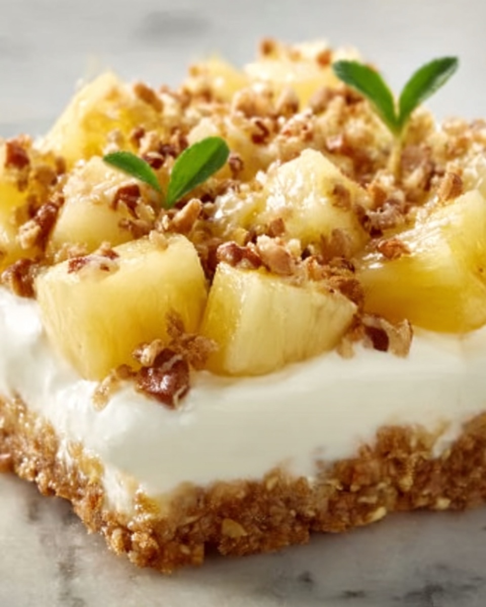 Pineapple Pretzel Salad Recipe - Recipe Image
