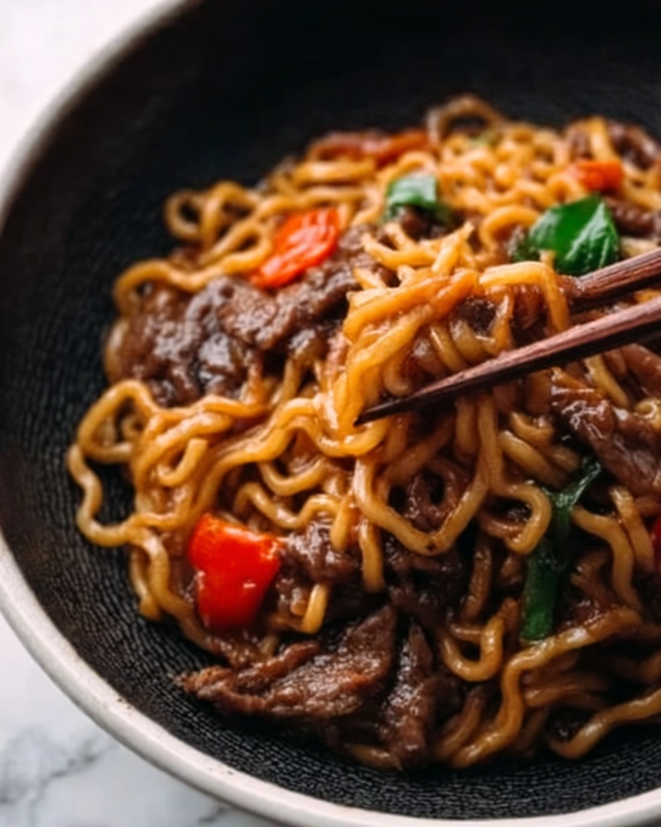 Yakitori-style Akisoba Noodles Recipe - Recipe Image