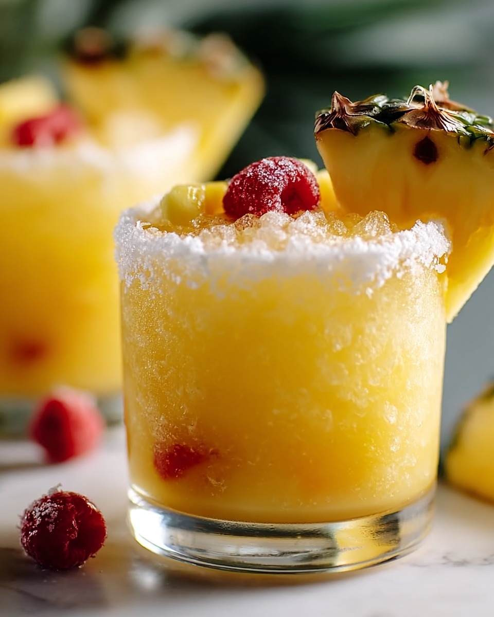 Snowy Pineapple Punch Recipe - Recipe Image