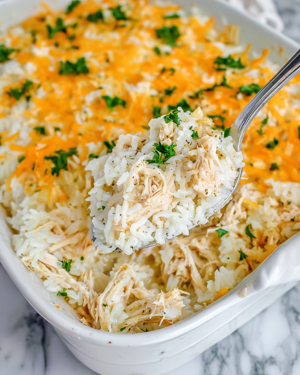 Best Ever Chicken and Rice Casserole Recipe - Recipe Image
