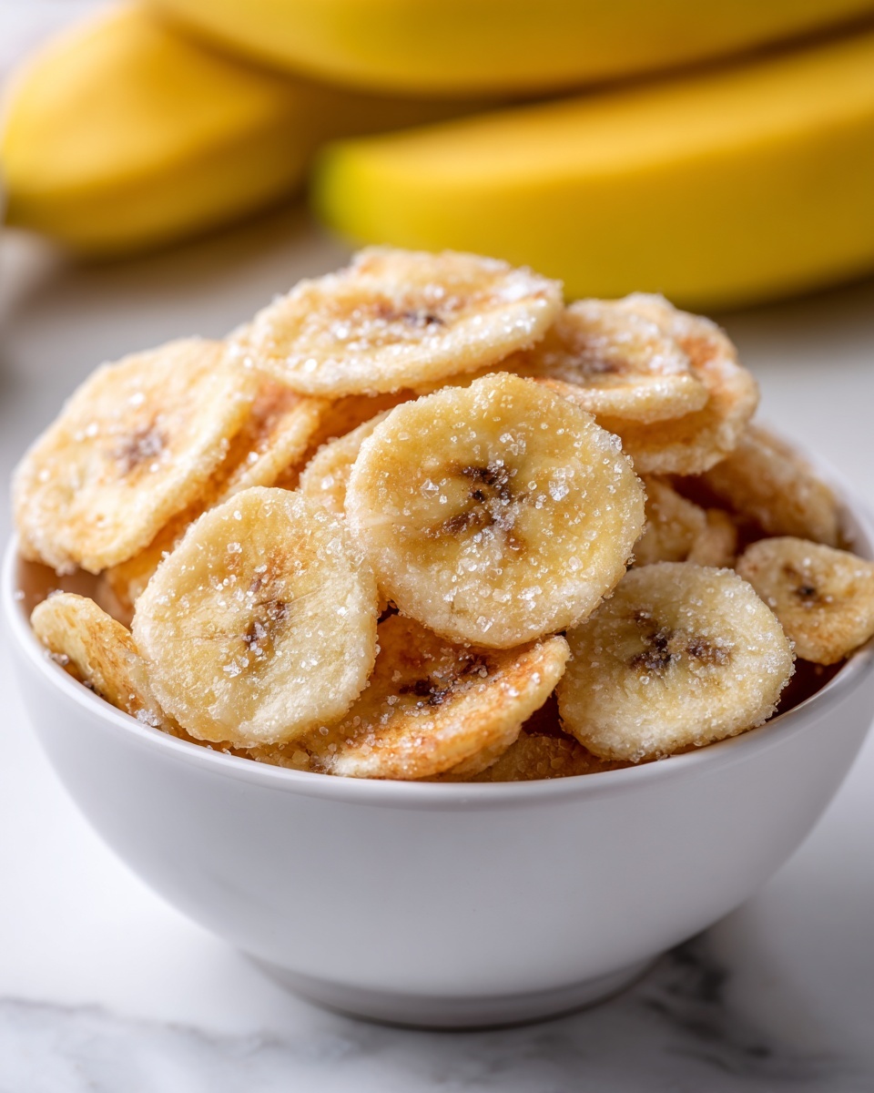 Cinnamon Sugar Banana Chips: A Delicious and Healthy Snack Recipe - Recipe Image