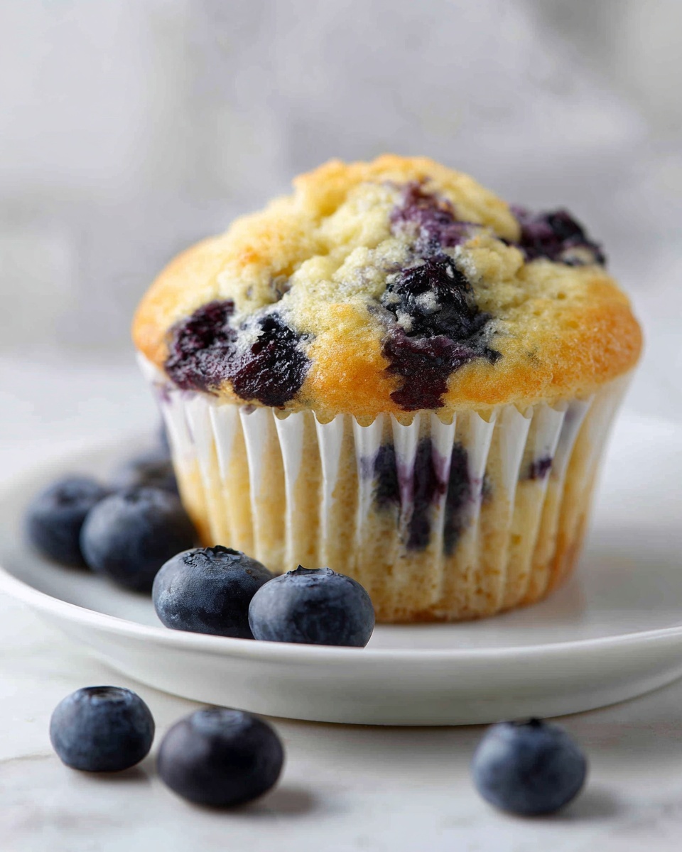 Homemade Blueberry Muffins Recipe - Recipe Image