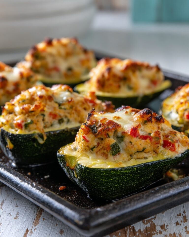 Stuffed Zucchini Boats Recipe