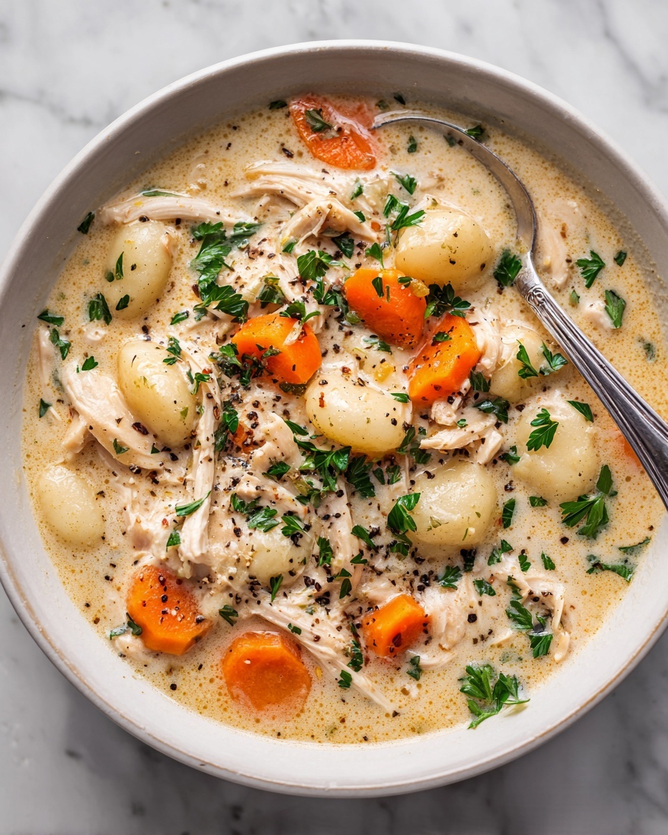 Anti-Inflammatory Cauliflower Chicken Soup Recipe - Recipe Image
