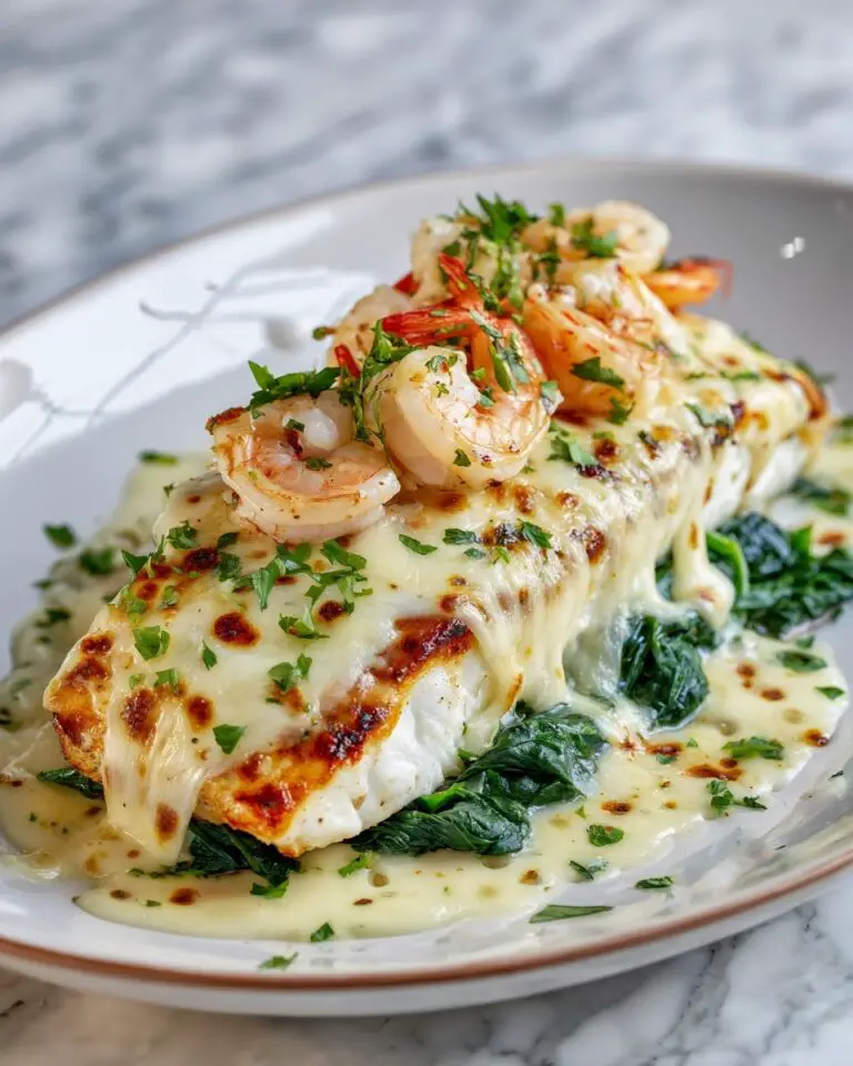 Stuffed Catfish with Spinach Recipe