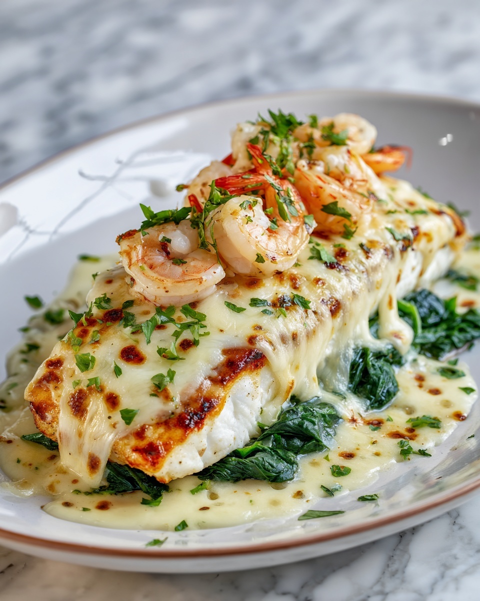 Stuffed Catfish with Spinach Recipe - Recipe Image