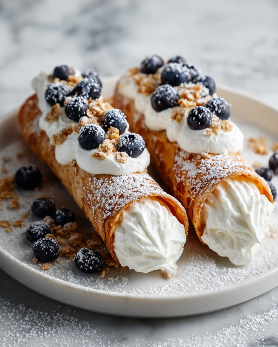 Creamy Ricotta and Mascarpone Cannoli Filling Recipe - Recipe Image
