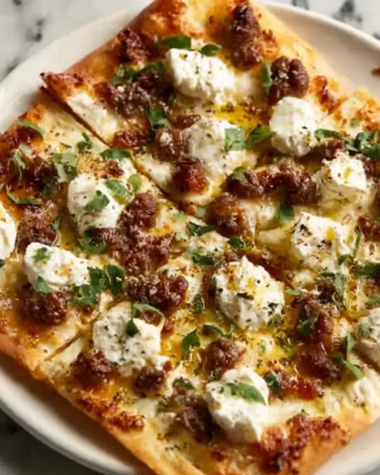 Lasagna Flatbread Recipe