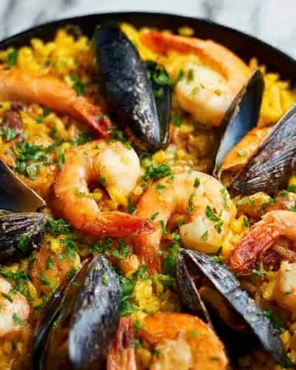 Seafood Paella Recipe - Recipe Image