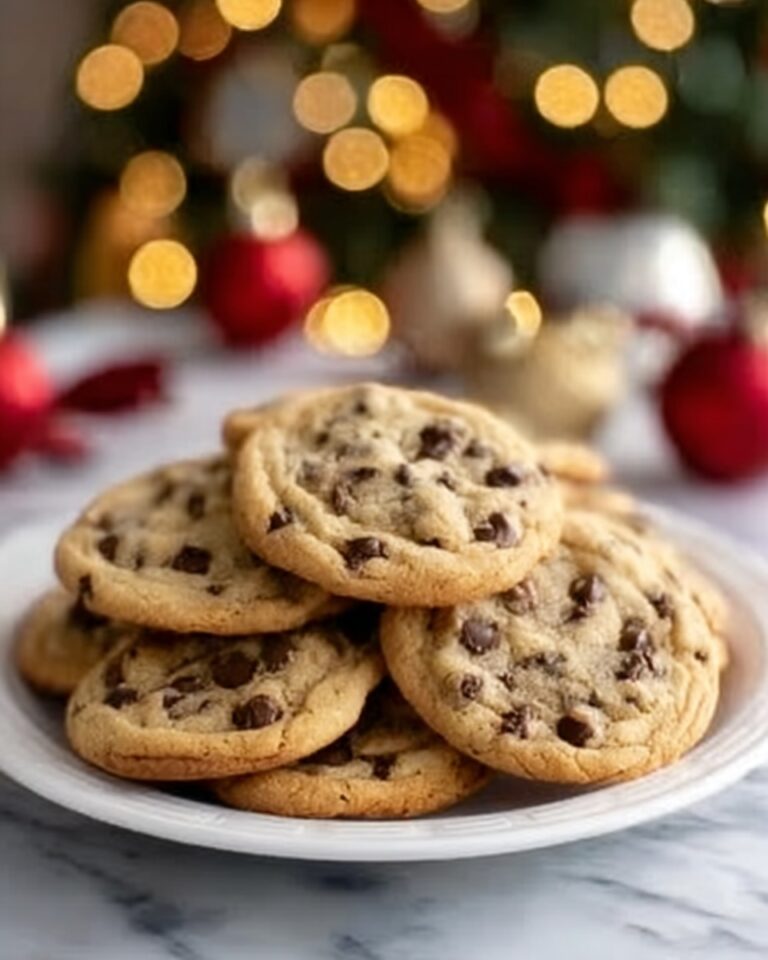 Classic Christmas Chocolate Chip Cookies Recipe