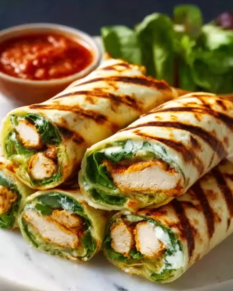 Avocado Chicken Wraps Recipe - Recipe Image