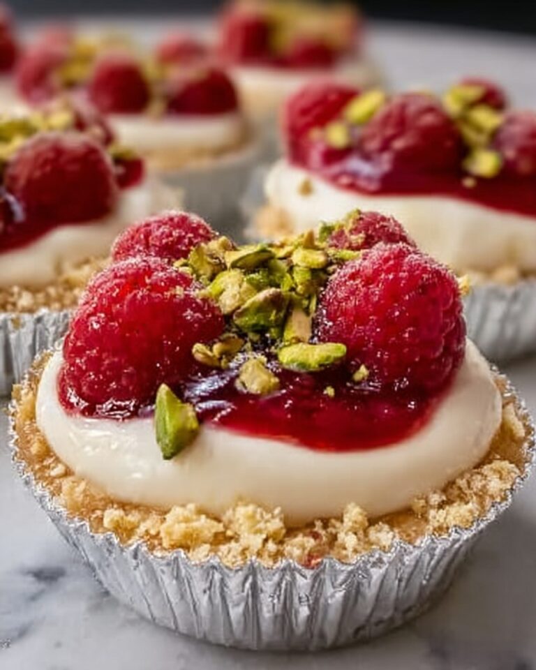 Pistachio Raspberry Tartlets Recipe