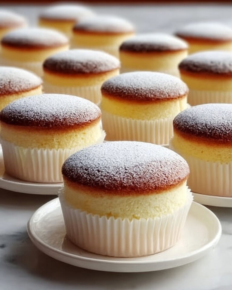 Fluffy Japanese Cotton Cheesecake Cupcakes Recipe