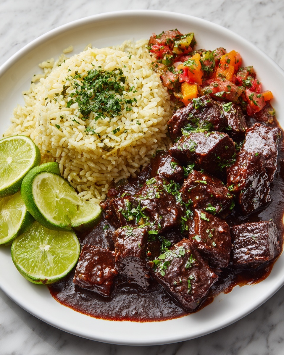 Carne Guisada (Braised Beef) Recipe - Recipe Image