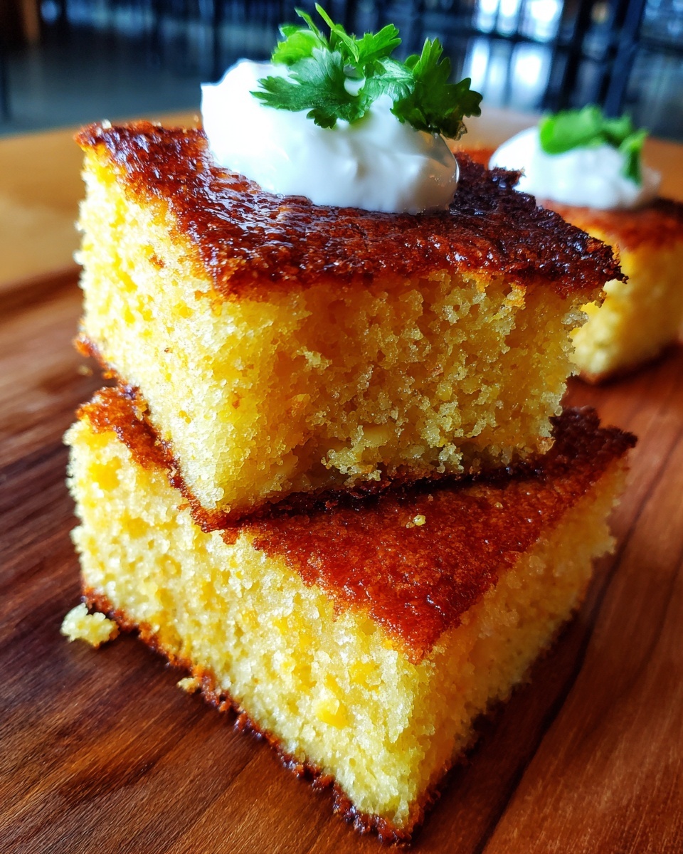 Granny's Fried Cornbread Recipe - Recipe Image