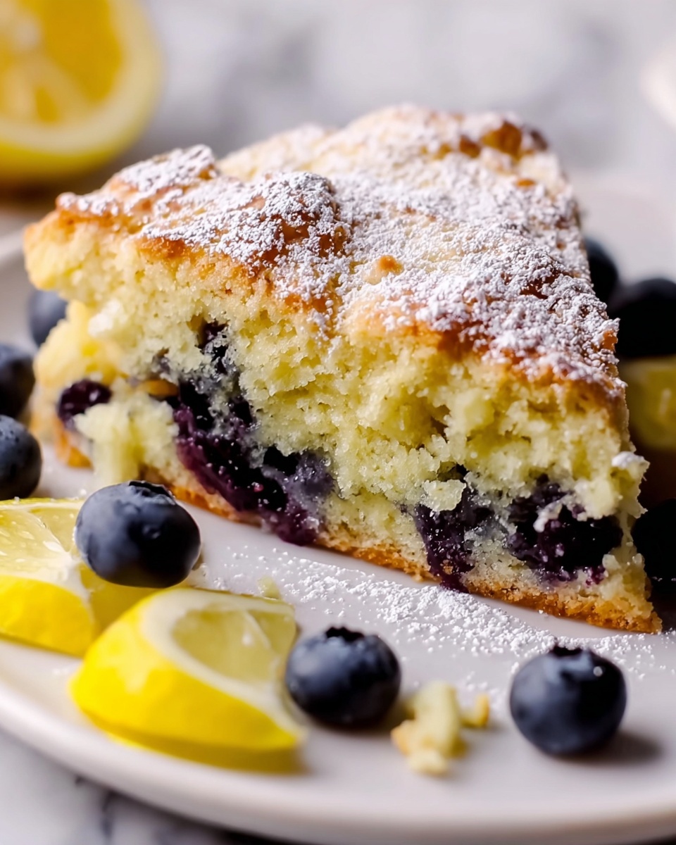 Lemon Blueberry Scones Recipe - Recipe Image